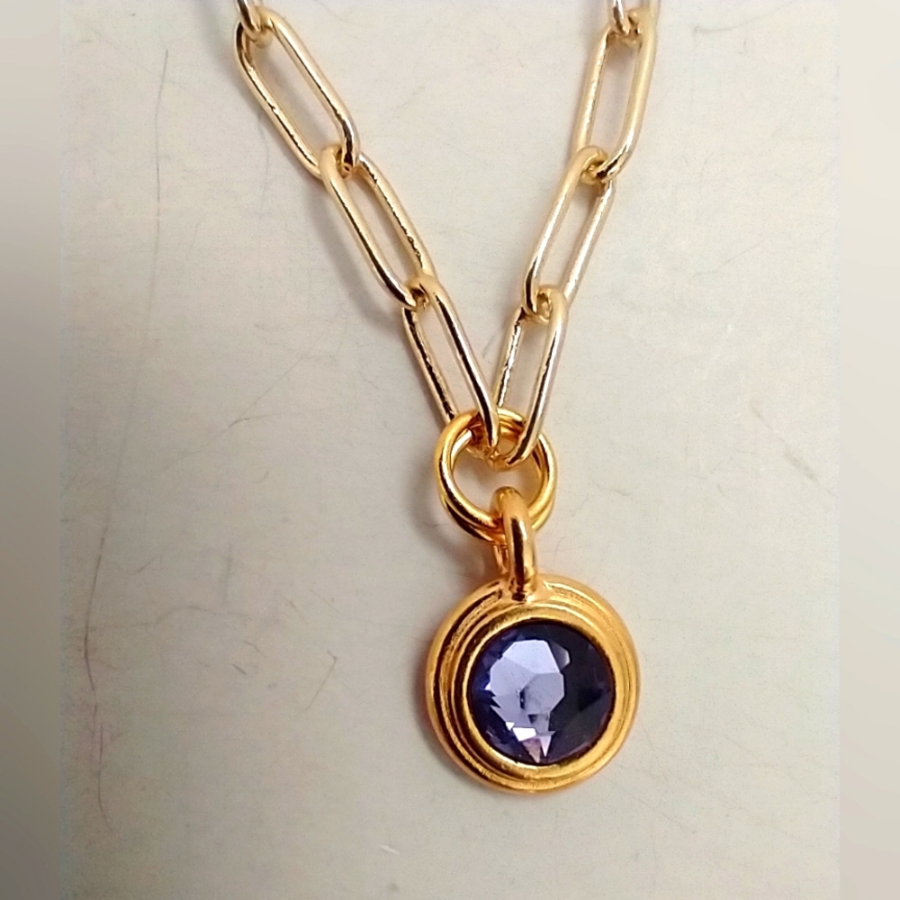 Swarovski Paperclip Chain Necklace